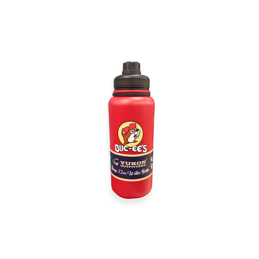 Buc-ee's Red Water Bottle - Sport Cap with Handle (32oz)